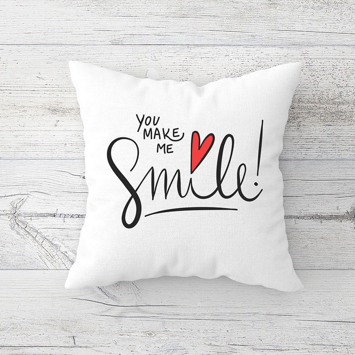 PERSONALISED CUSTOM PRINTED Cushion Cover 40cm X 40cm With Any Etsy UK