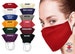 Universal Adult face Mask with Free PM 2.5 FILTER and Child Face Mask Kids Face Covering Poly cotton Reusable UK 