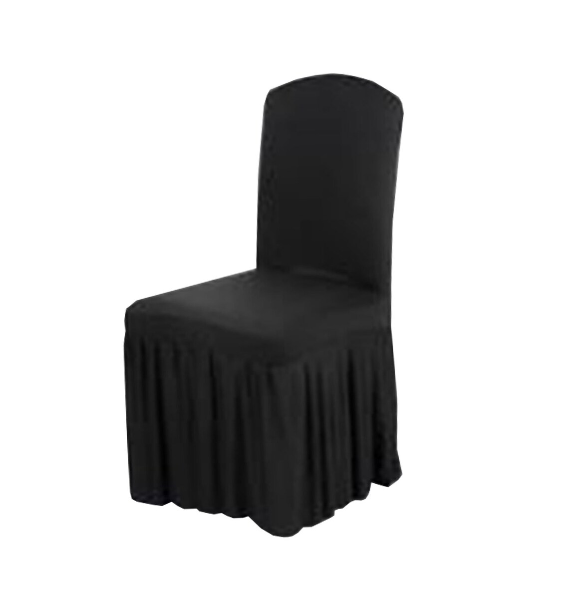 SKIRT Chair Cover Loose Bottom Slipcovers Wedding Party Decor Etsy