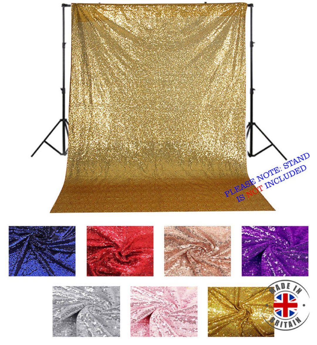 Glitter Sequin Backdrop Photoshoot Background Wedding Hanging Etsy UK