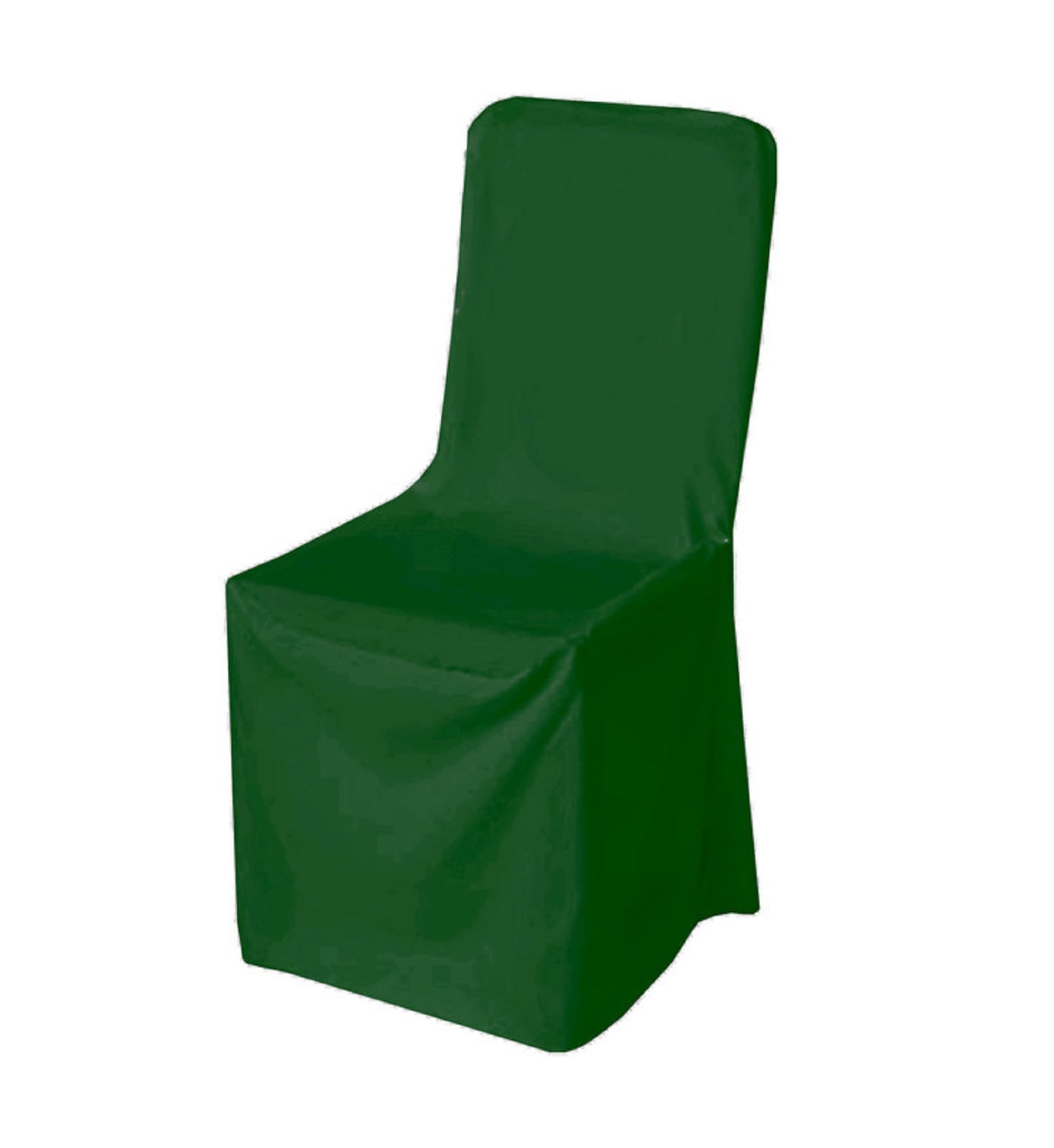 Polyester Chair Cover SQUARE TOP Heavy Duty Dining Covers Etsy UK