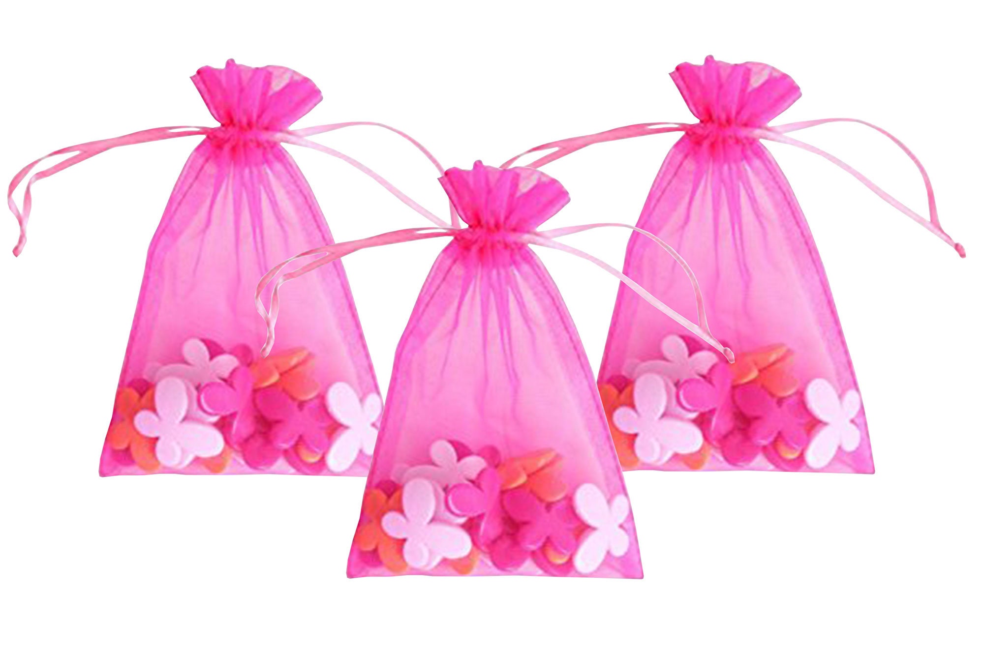 ORGANZA Gift BAGS 7 x 9cm Small Drawstring Wedding Favours Etsy