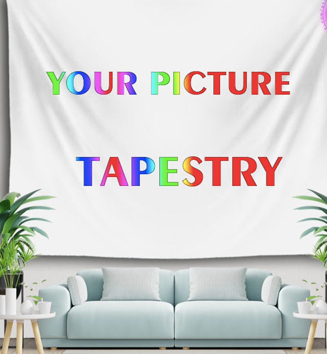 PERSONALISED CUSTOM PRINTED Tapestry Mandala Custom Size With Any of