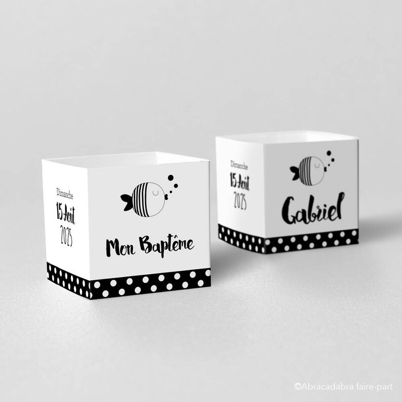 Model Gabriel Little Fish Dredged Boxes