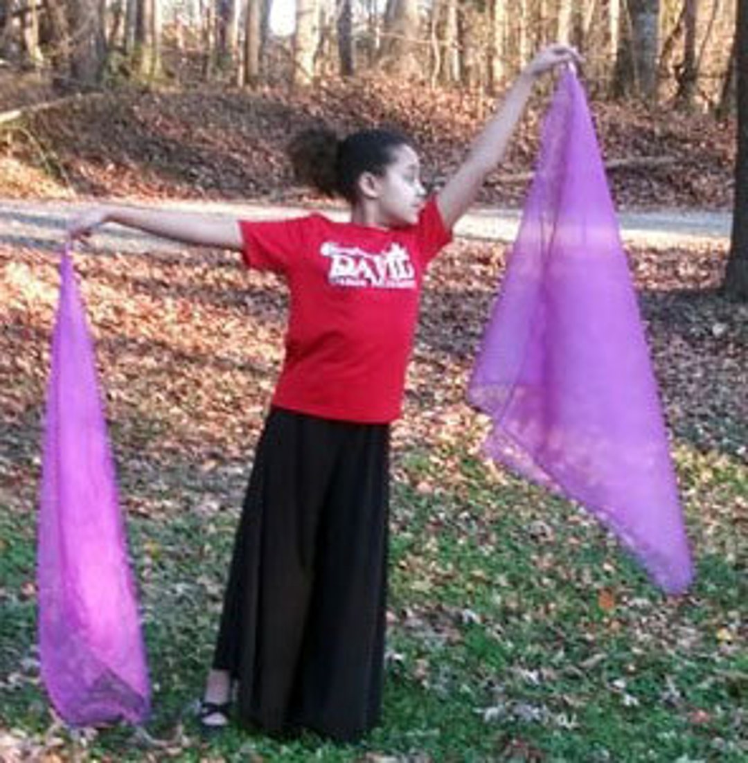 Praise Dance Streamers, Finger Streamers, Streamers, Wrist Streamers