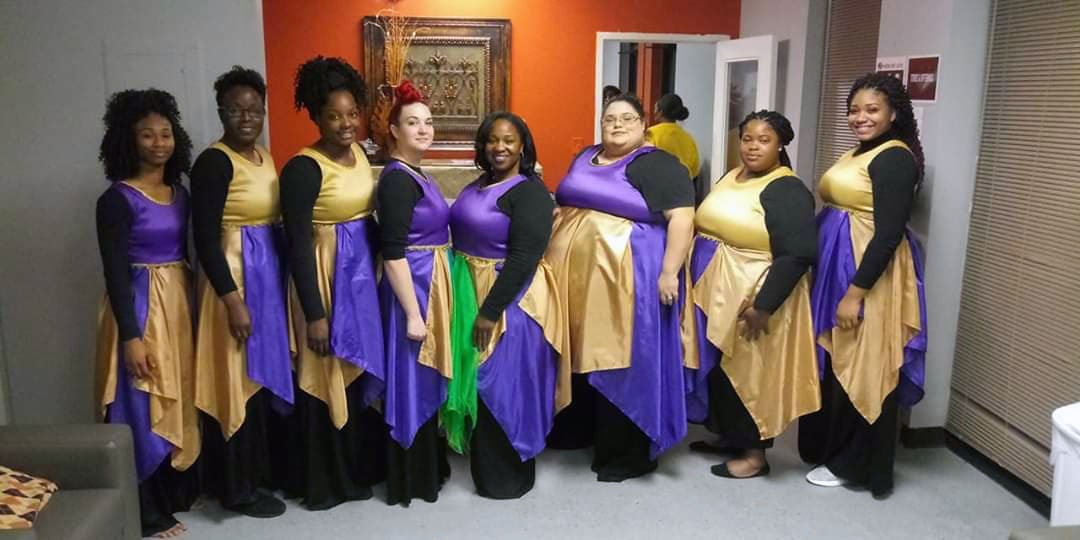 Praise Dance Overlay Waring in Royalty Overlay Dance Etsy