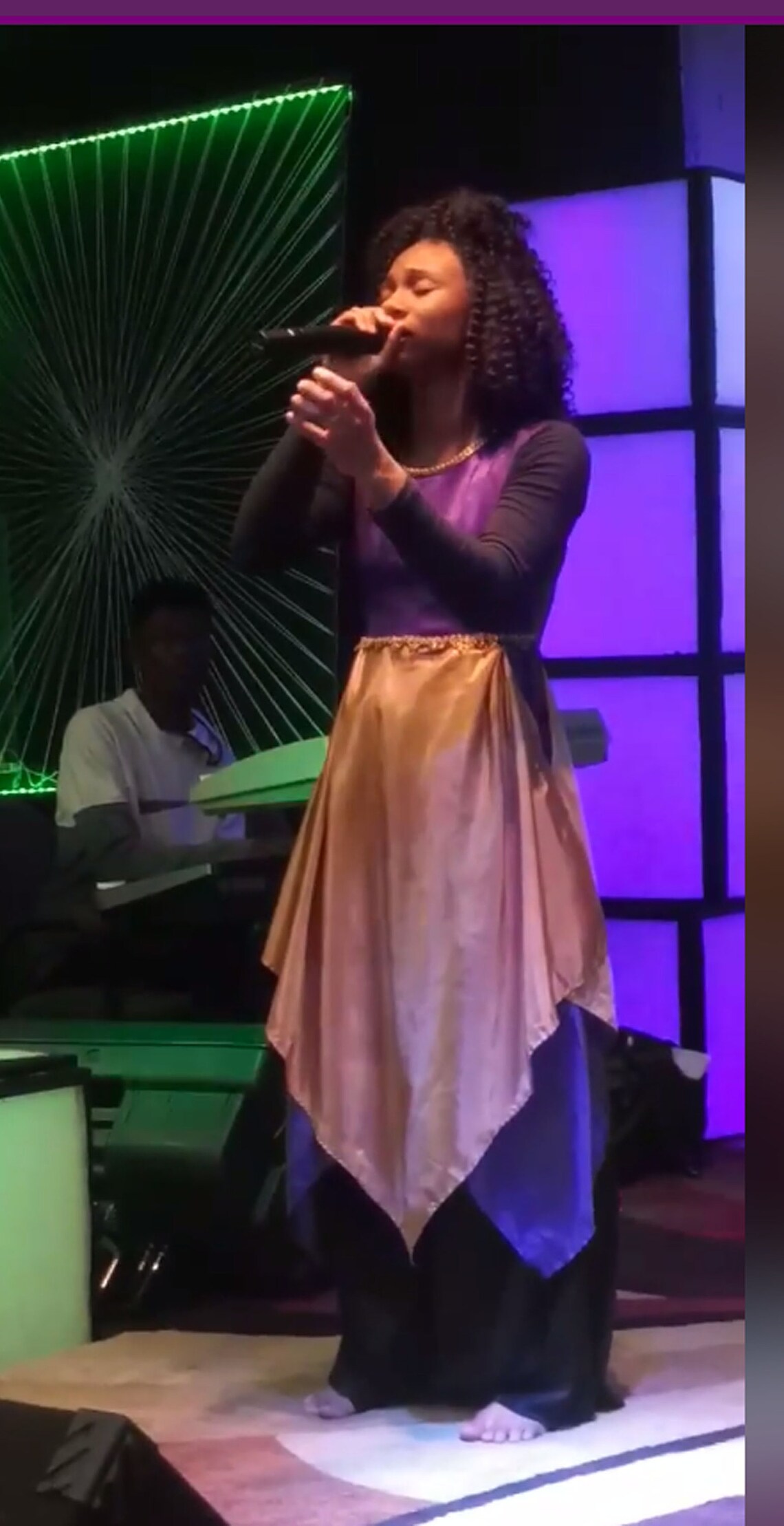 Praise Dance Overlay Waring in Royalty Overlay Dance Etsy