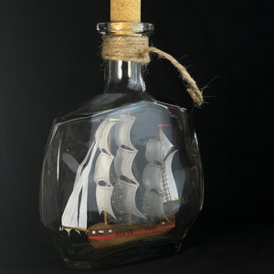 In einer Flasche versenden