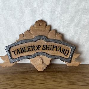 Sea of Thieves Ship&#39;s Crest. Name plate