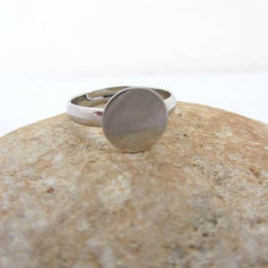 Supporto dell&#39;anello regolabile per cameo o cabochon