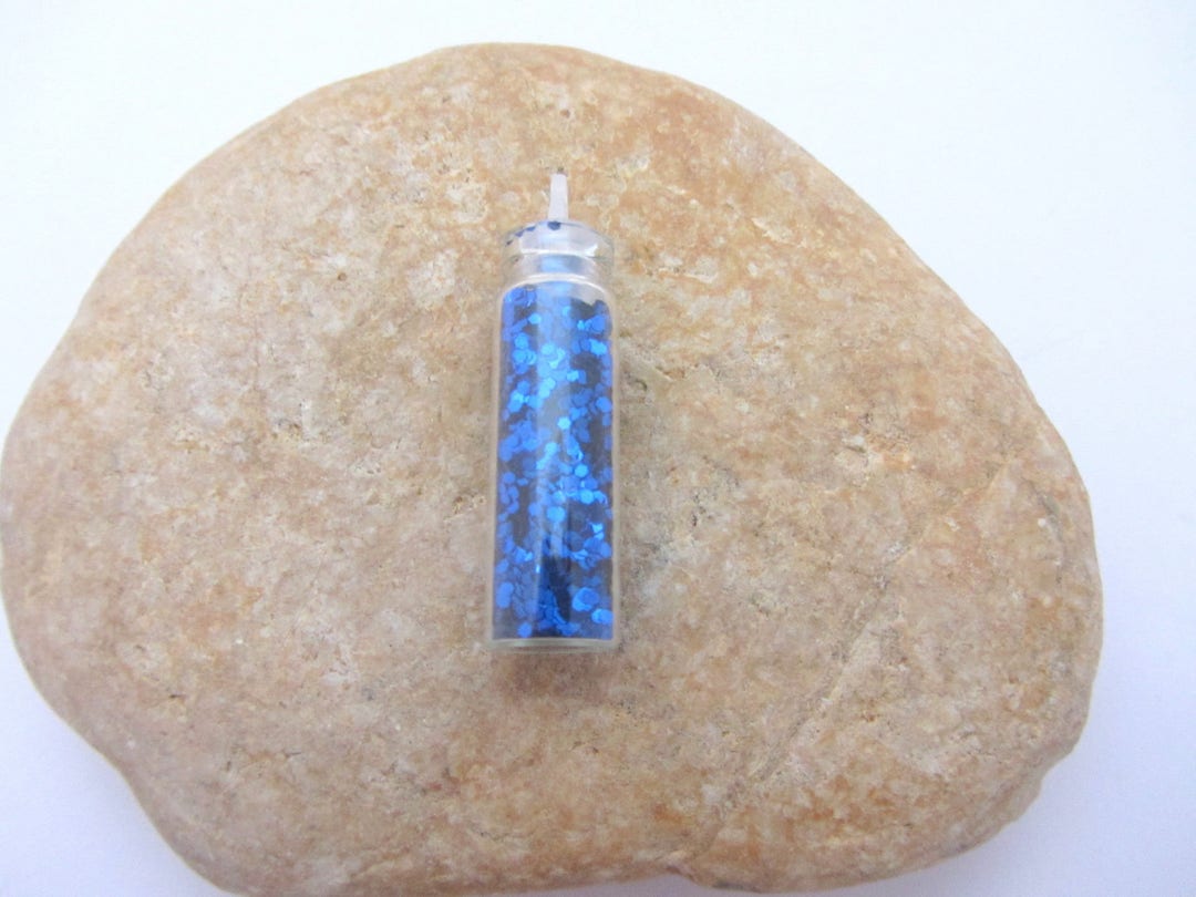 Blue Glitter Glitter to Stick Scraabooking Glitter Etsy