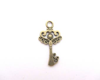 Petit Pendentif Breloque En Bronze Antique - 10 Styles Rétro Mignons Pour Vos Chaînes !