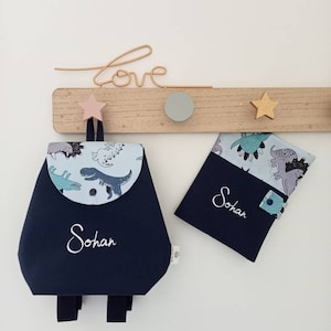 Sac à dos enfant et protège carnet personnalisables