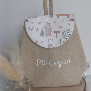 Sac à dos enfant personnalisable
