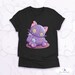 Sad Emo Broken Cat Doll Kawaii Pastel Goth Clothing, Creepy Cute Aesthetic Anime Graphic Tee, Gothic Harajuku Shirt, Halloween Tshirt