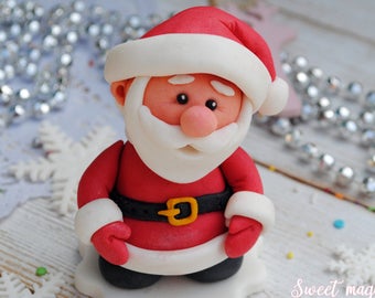 Décoration de gâteau de Noël Père Noël Décoration de gâteau de Noël Père Noël Cadeau de Noël Père Noël