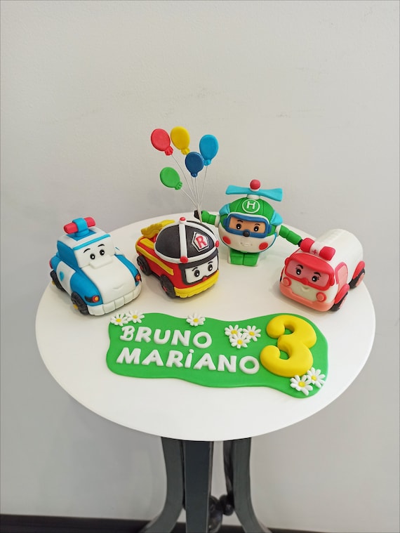 Gateau Avec Des Voitures Anniversaire Gateau Toppers Articles Etsy