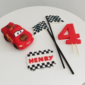 Personalized cars Cake Topper Car Party Decor Emergency vehicle  Personalised handmade cake topper fire engine ambulance police car reusable
