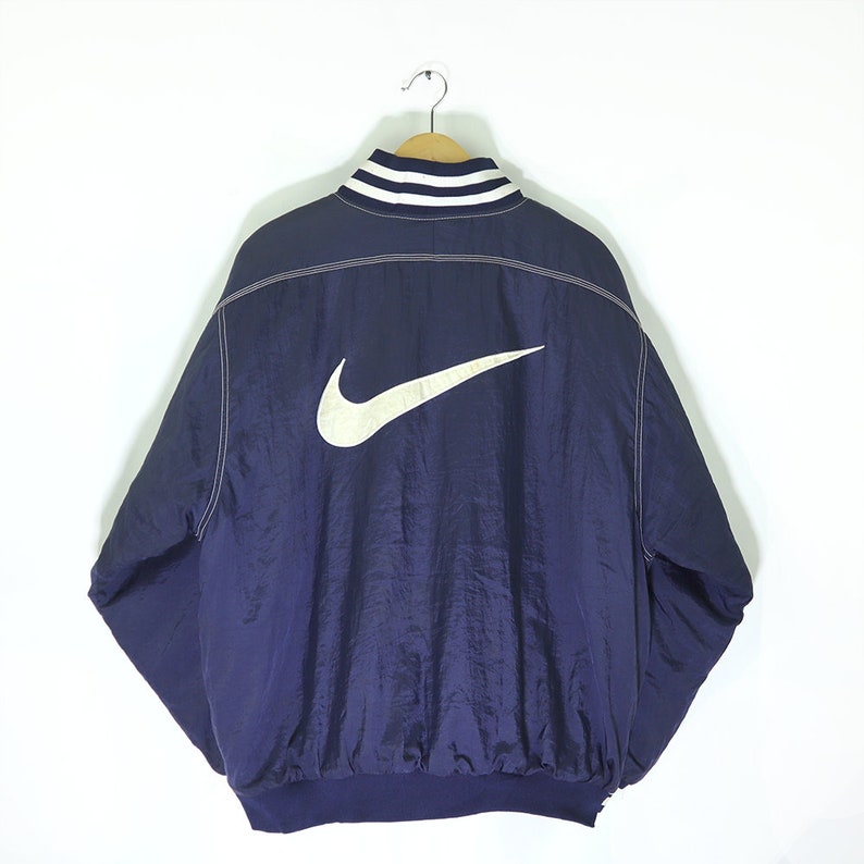 Vintage 90s NIKE Pullover Jumper Bomber Windbreaker Halfzip | Etsy