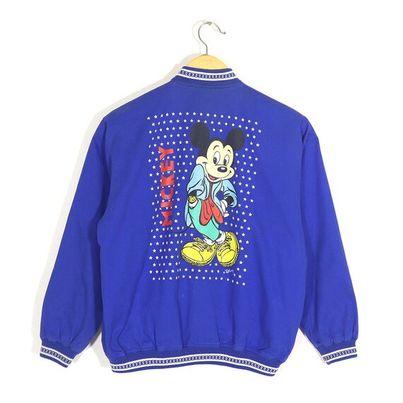 Rare Vintage 90s DISNEY MICKEY Bomber Jacket / Vin