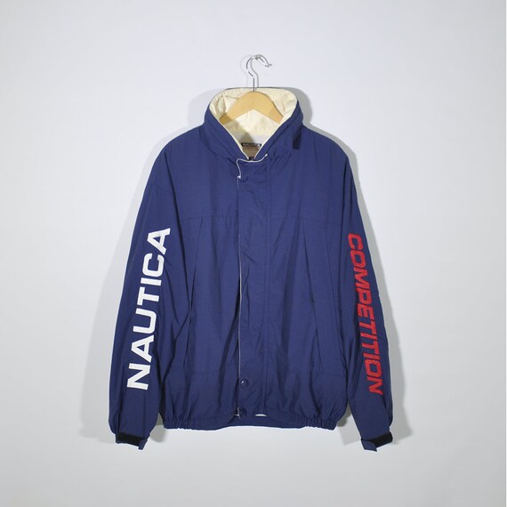 Rare Vintage 90s NAUTICA COMPETITION Windbreaker J