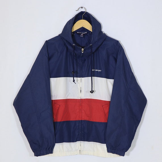 red ralph lauren windbreaker