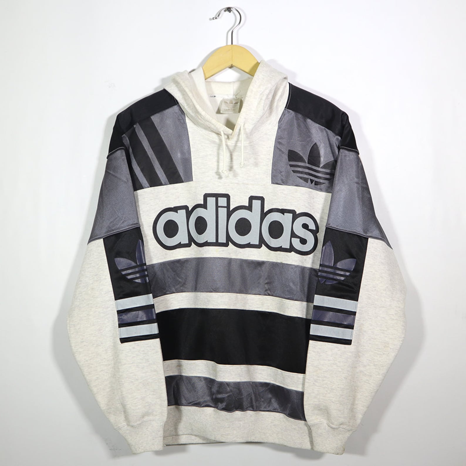 Rare Vintage 80s 90s ADIDAS Hoodie Sweatshirt Sweater Jacket | Etsy