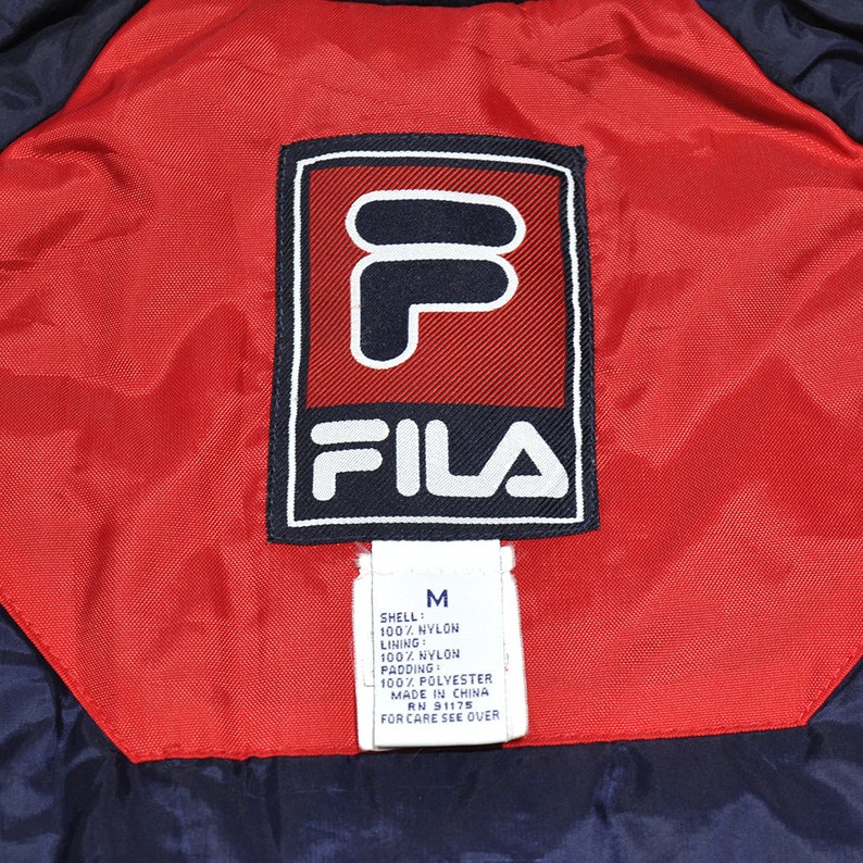 Rare Vintage 80s 90s FILA ITALIA Big logo Multi Color Block | Etsy