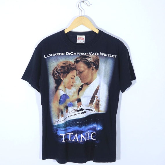 Vintage 90s TITANIC LEONARDO Dicaprio T-Shirt Tita