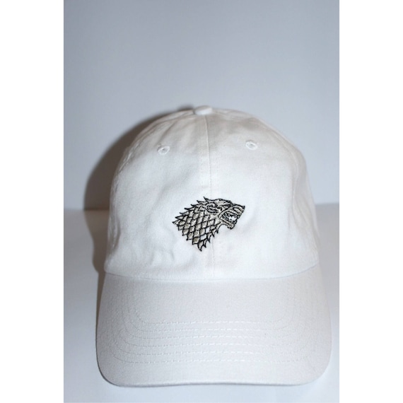 King In The North White Dad Hat