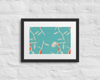 Golden Stem Rhythm – Teal Edition