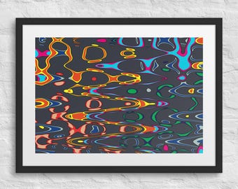 Knob Hill – Modern Abstract Art Print