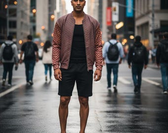 Chaqueta bomber unisex Ember Weave