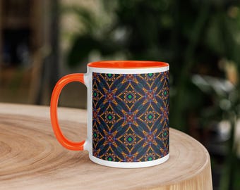 MULTICOLOR KALEIDOSCOPE MUG