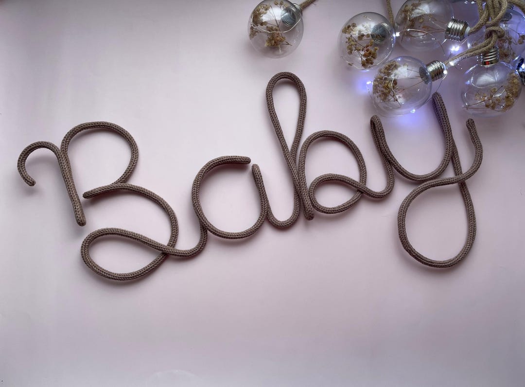 Extra Large Baby Sign - XL Size Custom Name Nursery Wall Decor ...