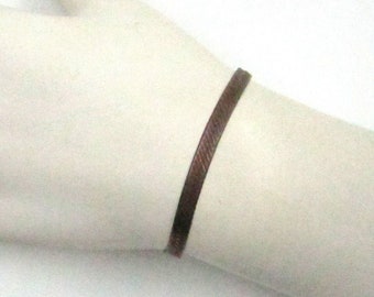 Circa 1980s Sterling Silver Bracelet