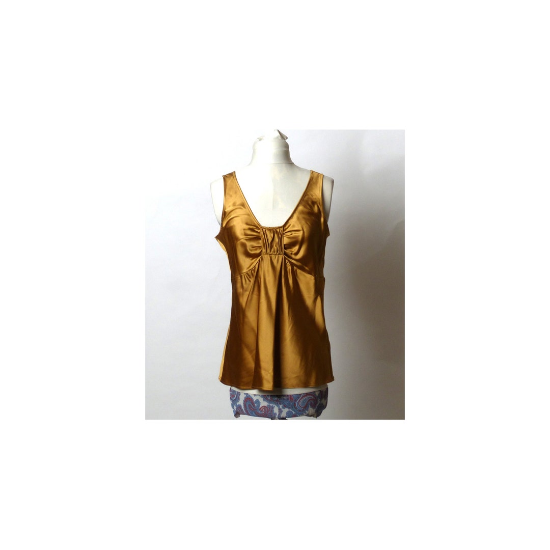 1960s Peach & Gold Oscar De La Renta