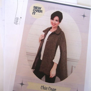 Sew Over It Chic Cape Sewing Pattern