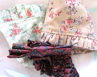 Trio of New Storage Basket Liners/Garters - Longaberger