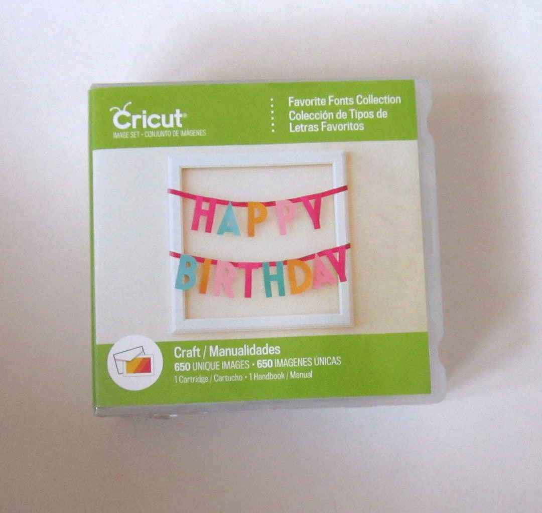 Cricut Cartridges FONTS UNLINKED Choose One Etsy