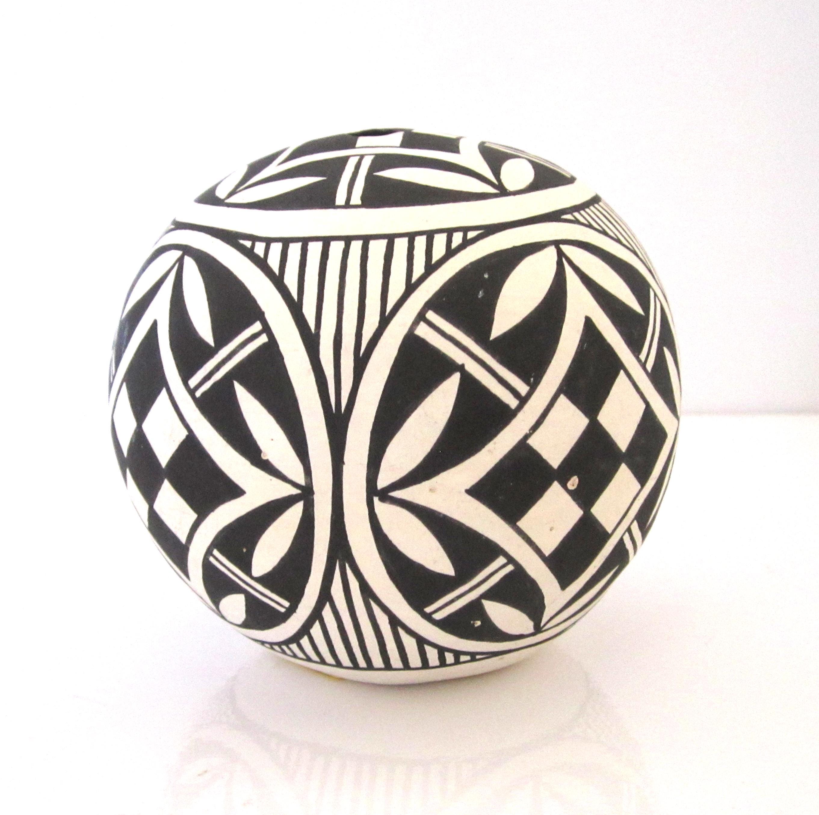 Native American Acoma Seed Pot - Etsy