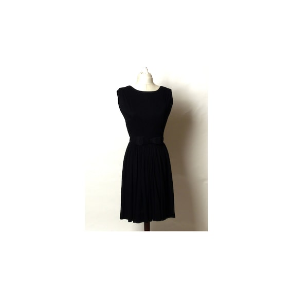 Circa 1950s Spector and Shanler Little Black Dress - image 1