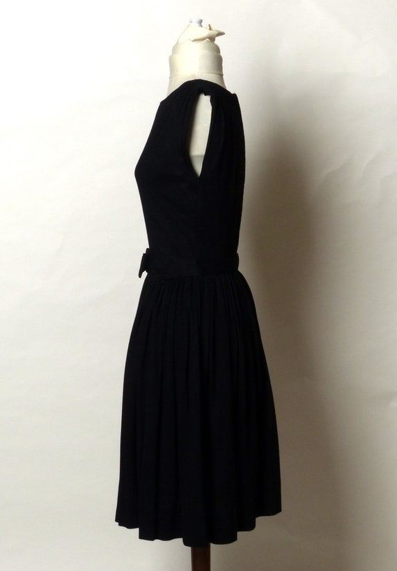 Circa 1950s Spector and Shanler Little Black Dress - image 4