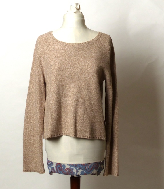 Joie Cashmere/Wool Blend Zip Back Sweater