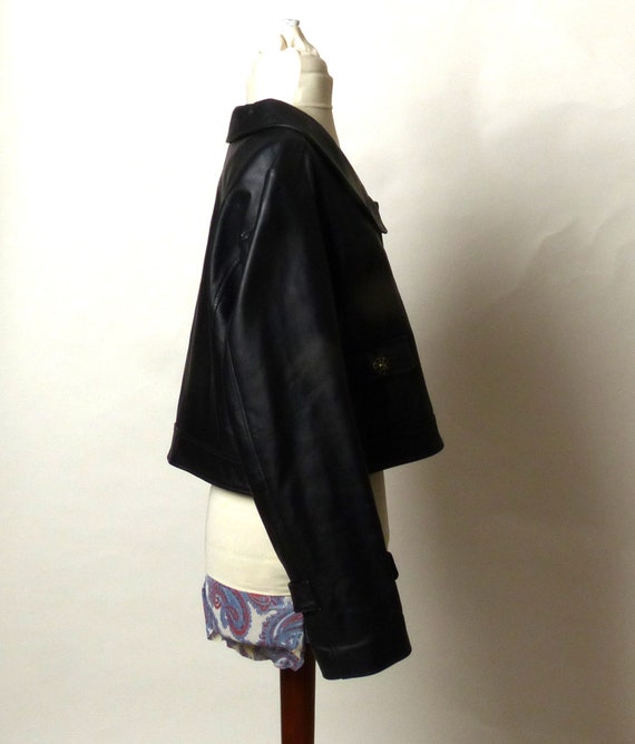 Circa 1990s Wilson Brown Leather Jacket - image 4