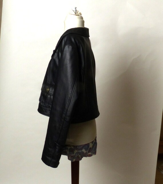 Circa 1990s Wilson Brown Leather Jacket - image 5