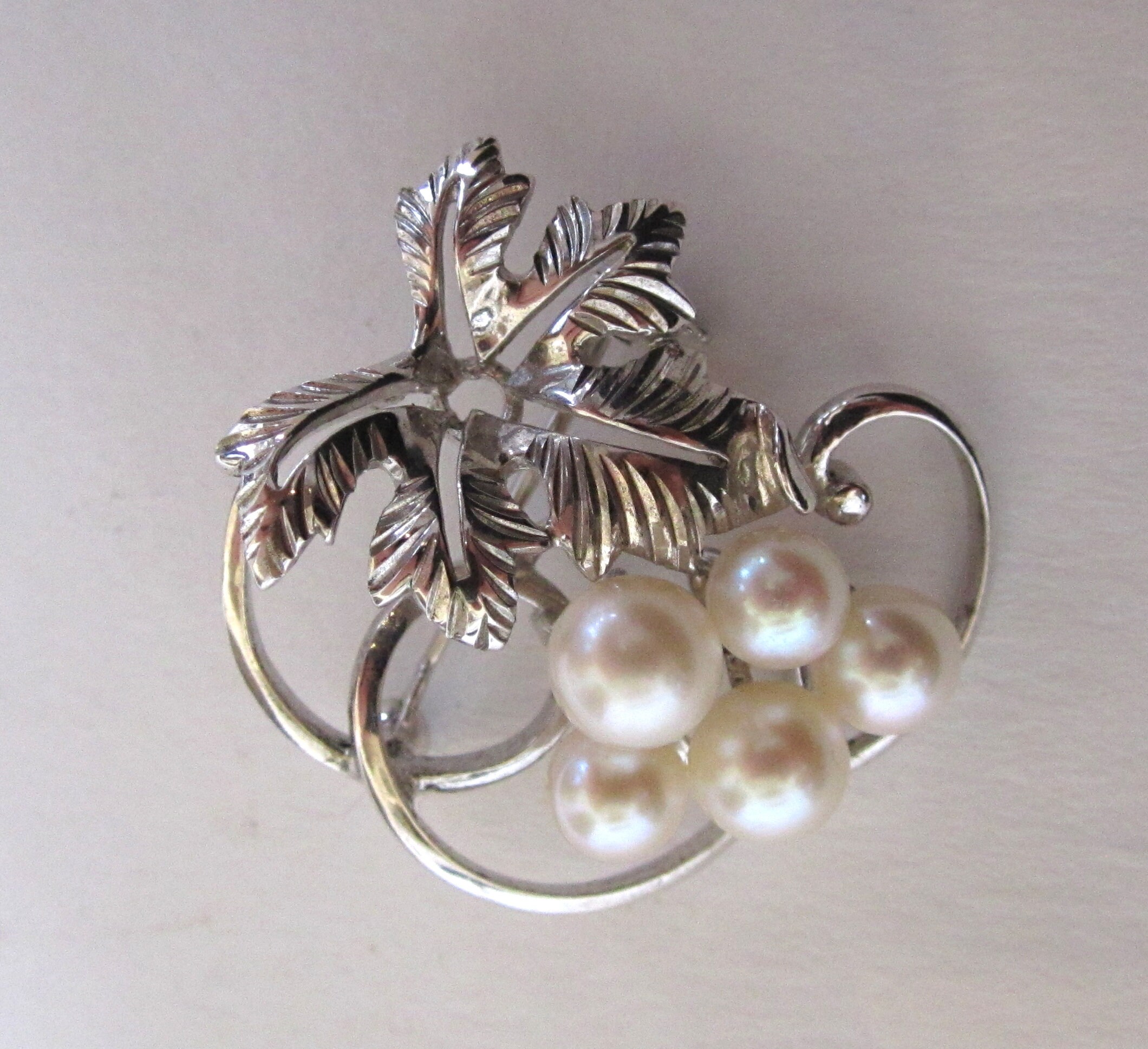 MIKIMOTO ヴィンテージ ブローチ ミキモト Mikimoto パール ヴィンテージ ブローチ