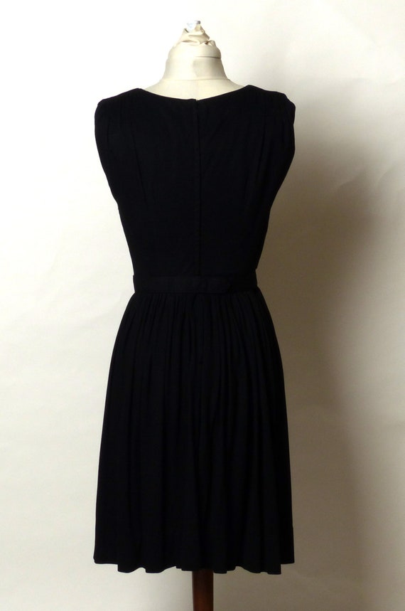 Circa 1950s Spector and Shanler Little Black Dress - image 5