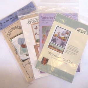 Four Springtime Quilt Patterns