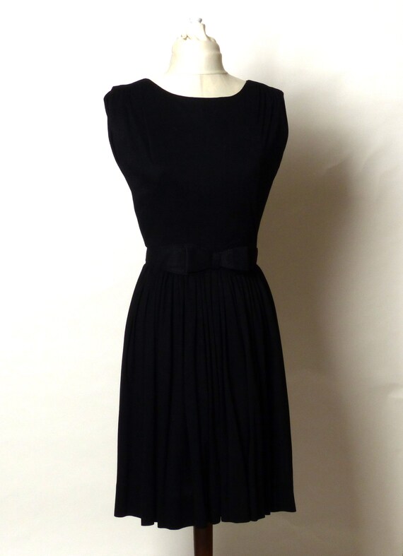 Circa 1950s Spector and Shanler Little Black Dress - image 2